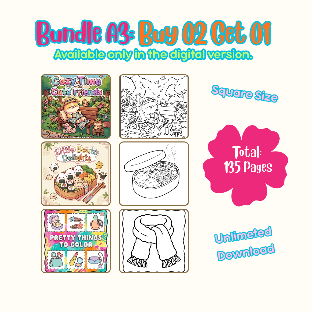 Bundle A3: Buy 02 Get 01