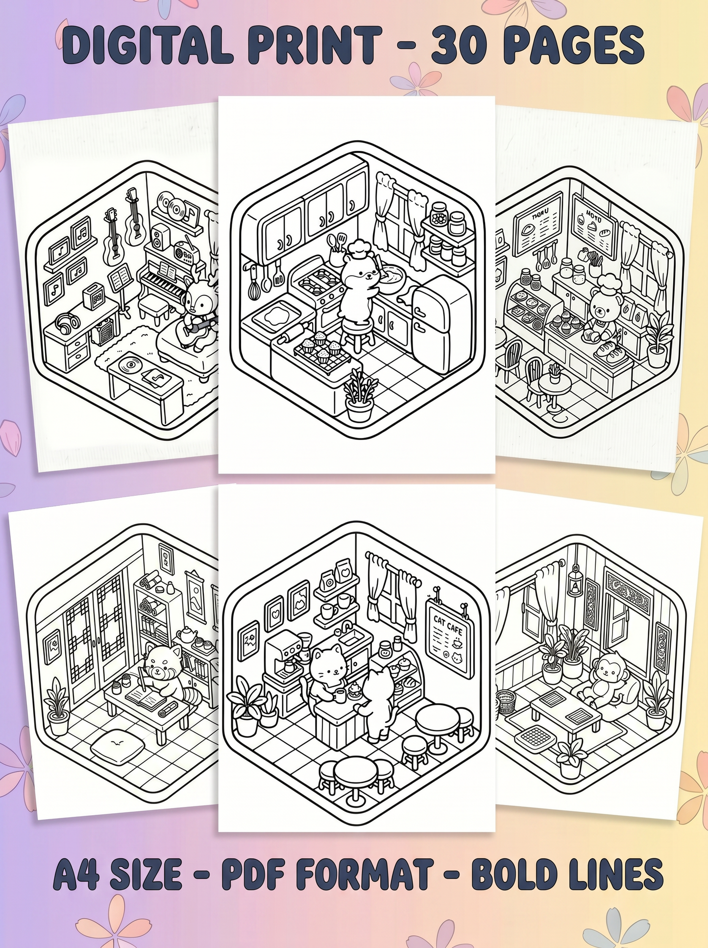 Cozy Kawaii Mini Town