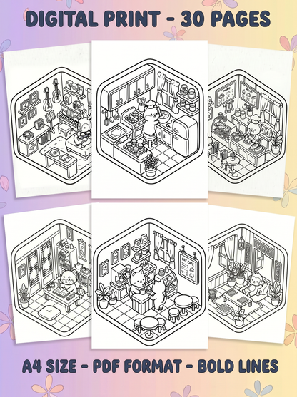 Cozy Kawaii Mini Town
