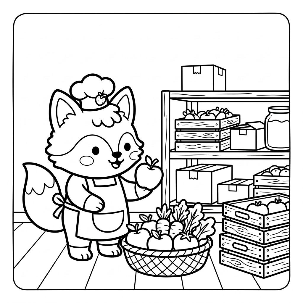 Foxy & Tood: Cozy Little Chef Days