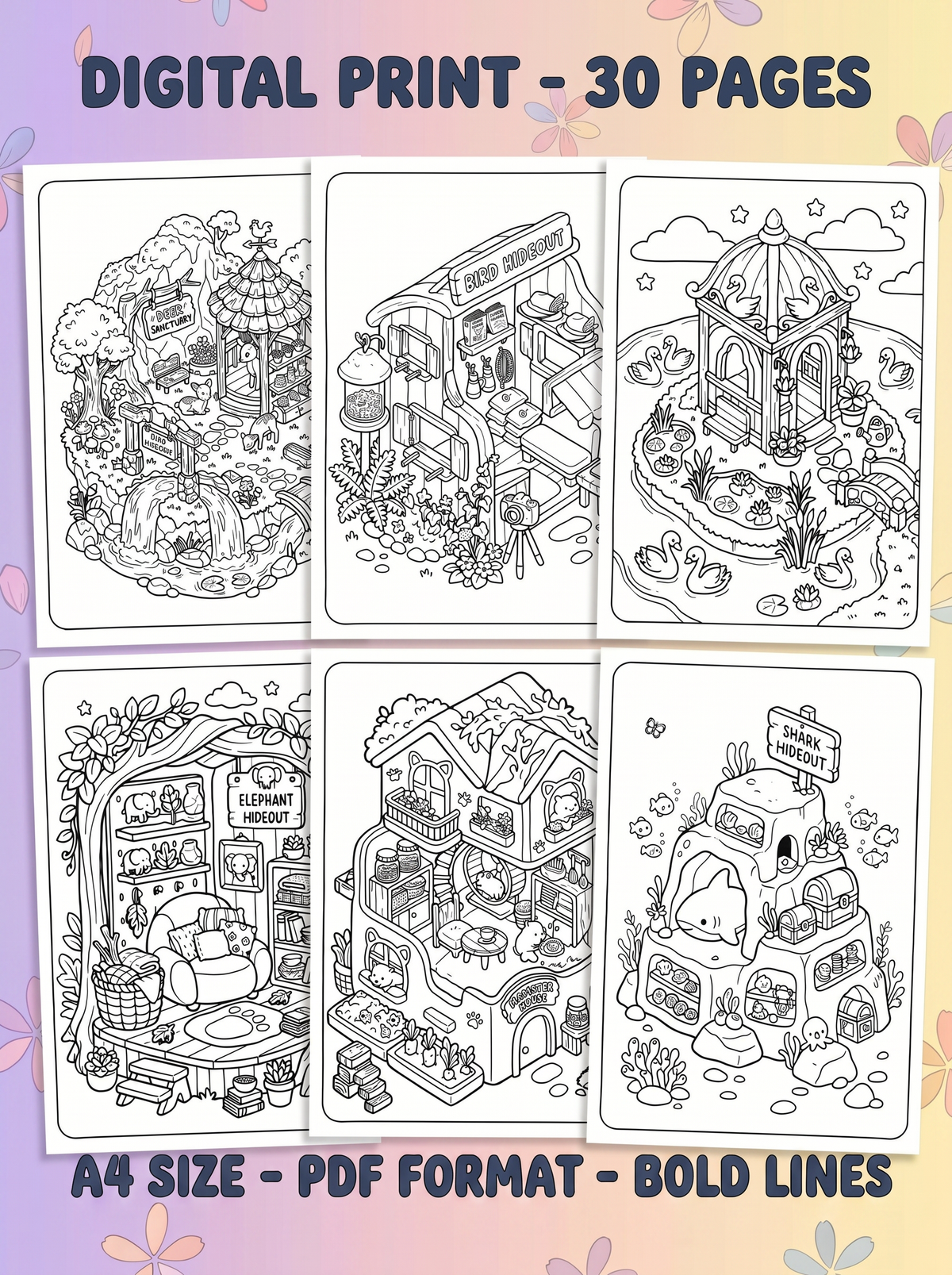 Secret Cute Animal Hideout