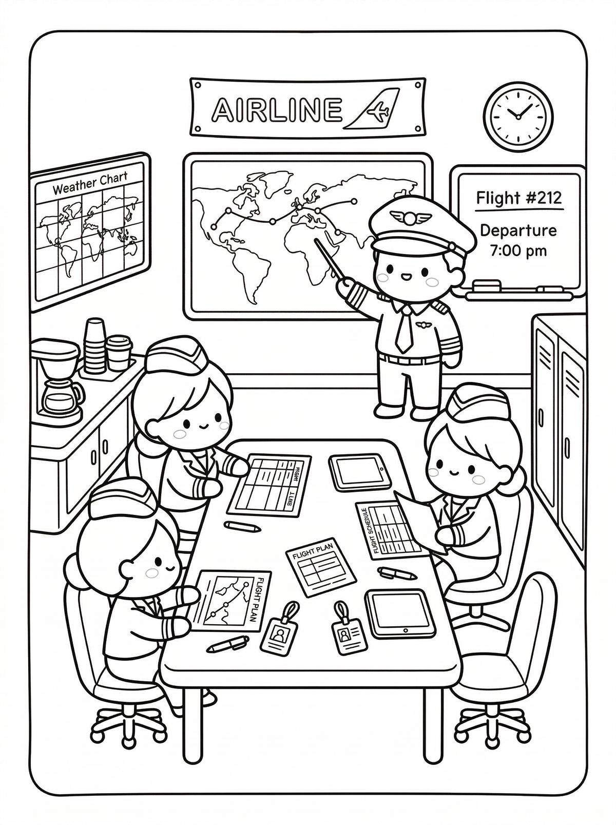 My Aviation Coloring Book