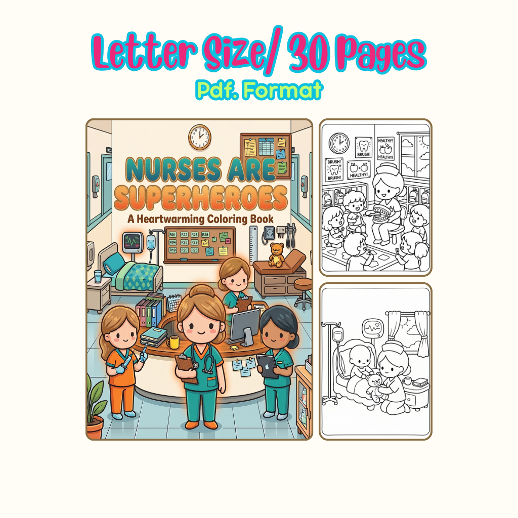 Nurse are Superheroes Main image
