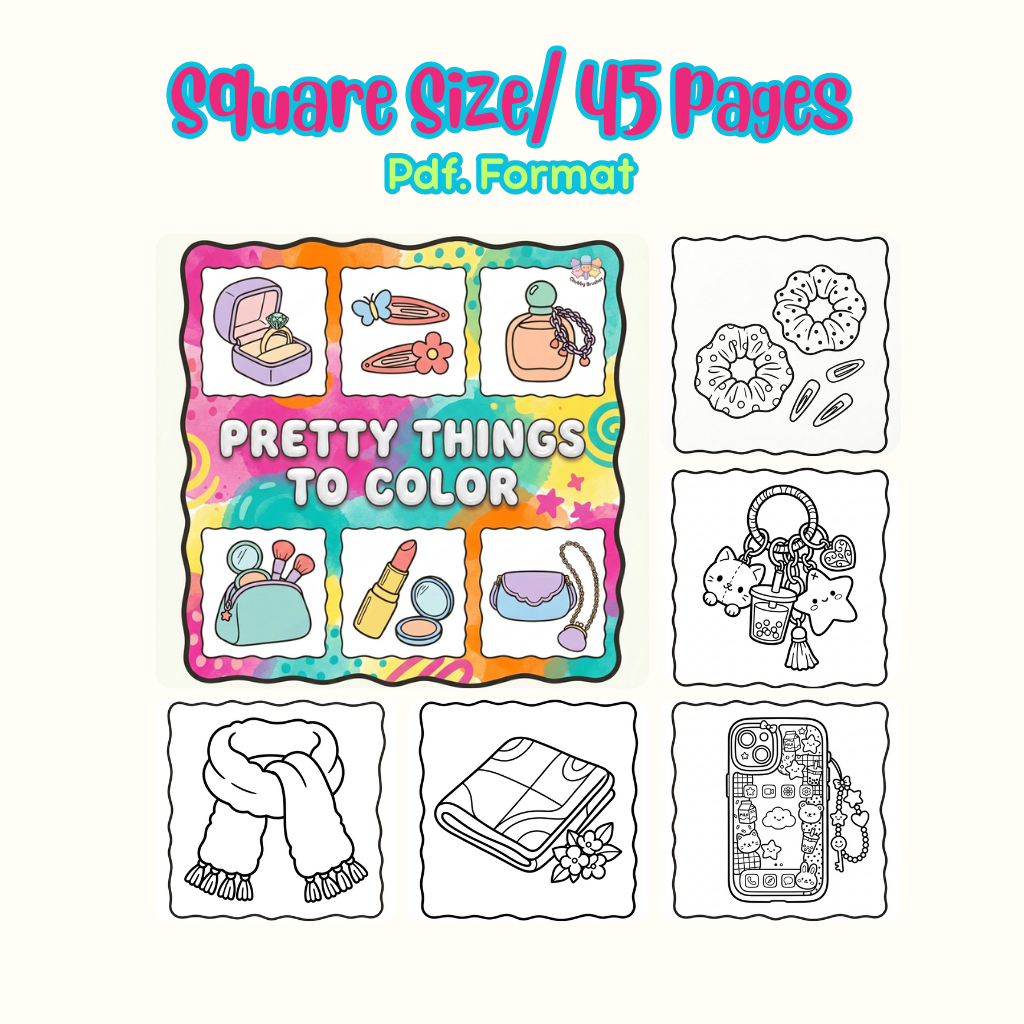 Pretty Things To Color