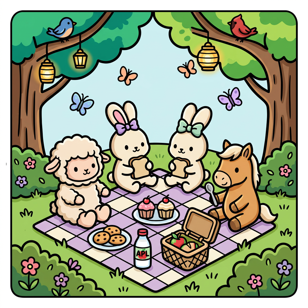 Bunny and Adorable Friends