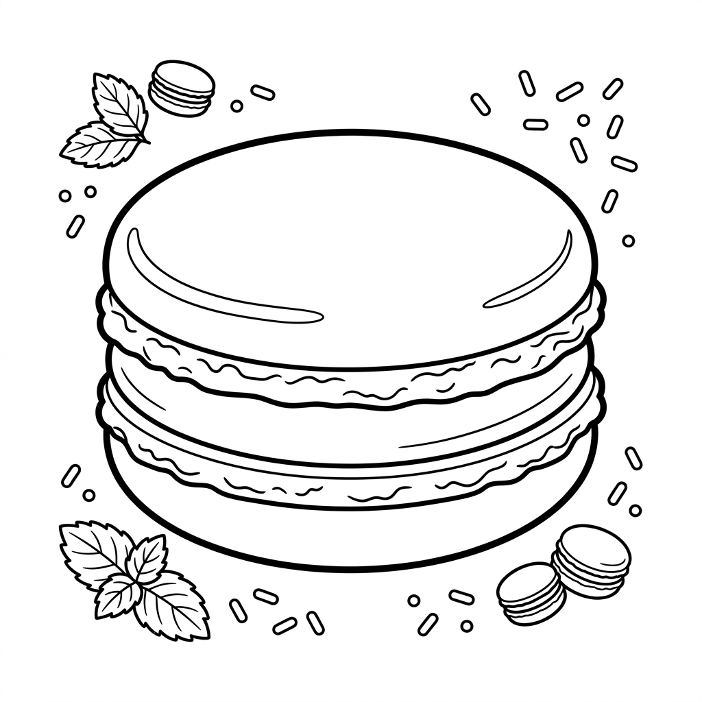 Sweeet Treat Coloring Book