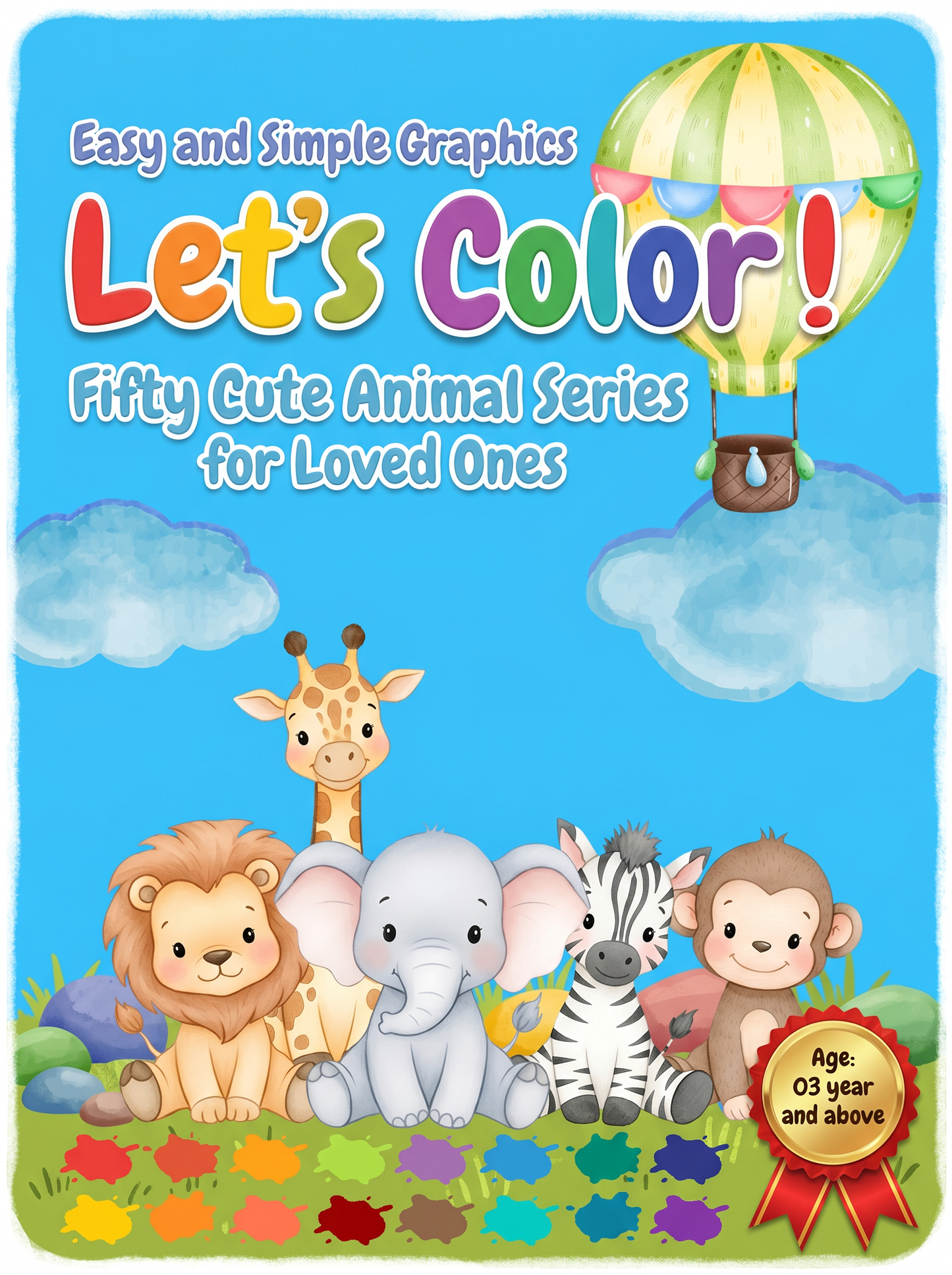Simple coloring page